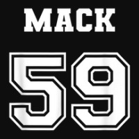 Jersey Style Mack Name Nickname 1959 59 Birthday Crop Top | Artistshot