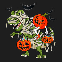 Halloween Jack O Lantern Riding Mummy Dinosaur Toddler Boys Classic T-shirt | Artistshot