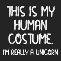 This Is My Human Costume Funny I'm A Unicorn Halloween Party 3/4 Sleeve Shirt | Artistshot