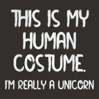 This Is My Human Costume Funny I'm A Unicorn Halloween Party Champion Hoodie | Artistshot