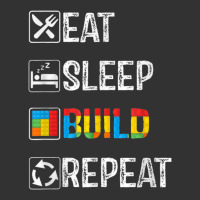 Sleep Eat Build Repeat Building Master Builder Baby Bodysuit | Artistshot