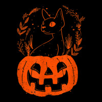 Halloween Pumpkin With Cat Halloween Party Long Sleeve Shirts | Artistshot