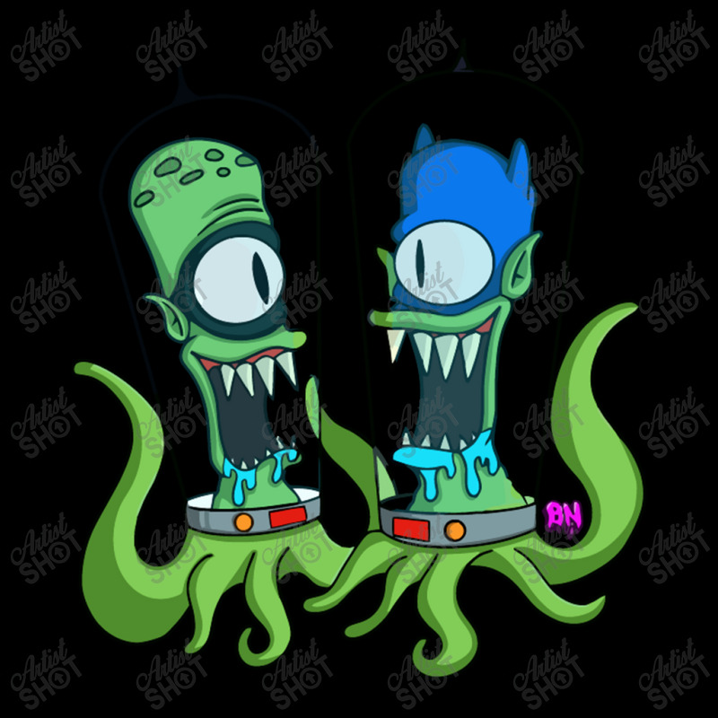 Kang Man And Kodos Sidekick Zipper Hoodie by okviani | Artistshot