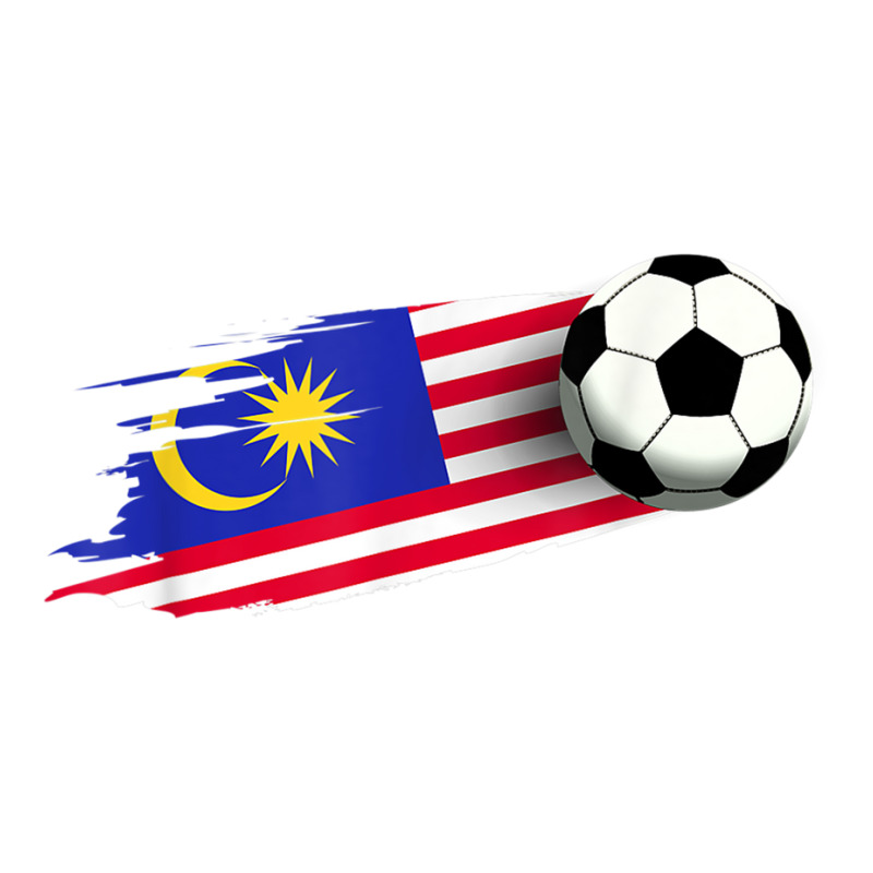 Malaysia Flag Jersey Malaysian Soccer Team Malaysian T Shirt Youth Sweatshirt by cm-arts | Artistshot