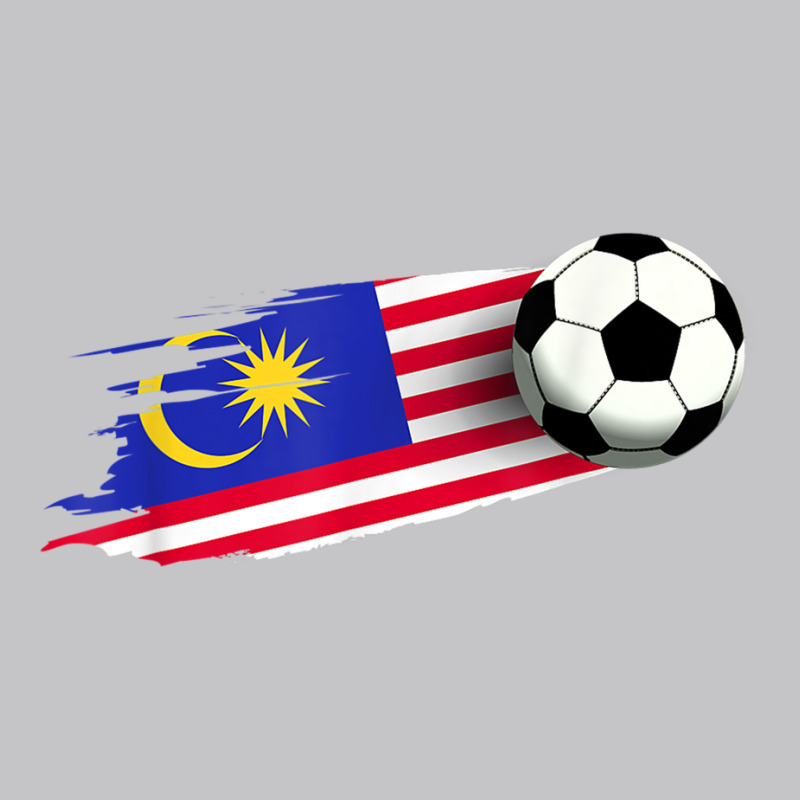 Malaysia Flag Jersey Malaysian Soccer Team Malaysian T Shirt Baby Bodysuit by cm-arts | Artistshot