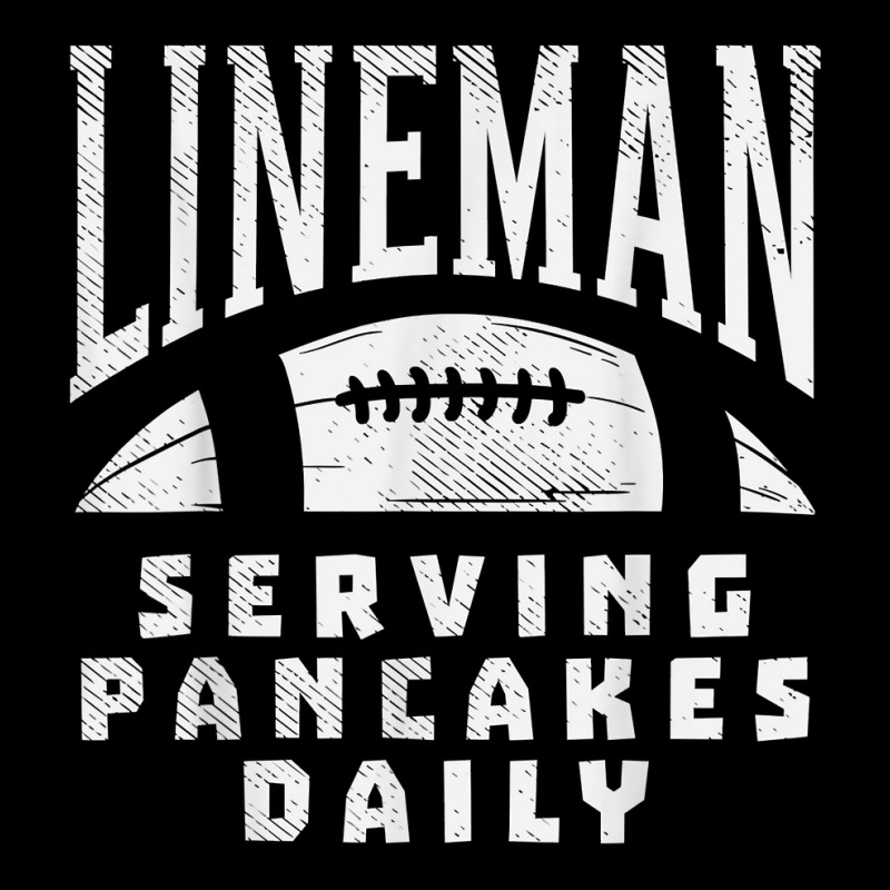 Offensive Lineman Serving Pancakes Daily Football Sport Gift V-neck Tee | Artistshot