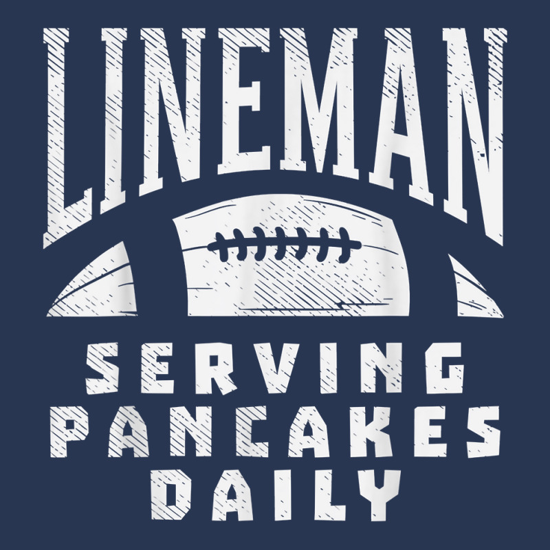 Offensive Lineman Serving Pancakes Daily Football Sport Gift Men Denim Jacket | Artistshot