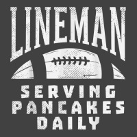 Offensive Lineman Serving Pancakes Daily Football Sport Gift Vintage T-shirt | Artistshot