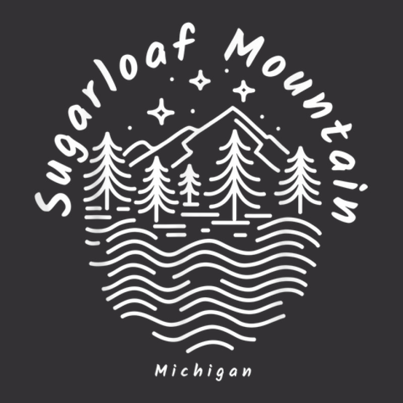 Sugarloaf Mountain Michigan Vintage Short | Artistshot