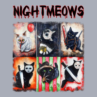 Ads Cat Nightmeows Campy 80's Horror Cats Horror Halloween Tank Dress | Artistshot