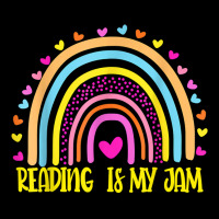 Read Teacher Rainbow Leopard Reading Is My Jam V-neck Tee | Artistshot