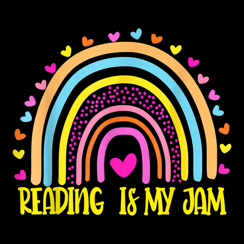 Read Teacher Rainbow Leopard Reading Is My Jam V-Neck Tee by MomoeNakatsuji | Artistshot