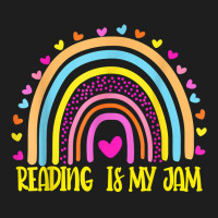 Read Teacher Rainbow Leopard Reading Is My Jam Classic T-shirt | Artistshot