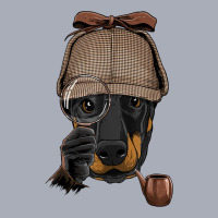 Detective Doberman Pinscher Spy Investigator Dobie Dog Lover Tank Dress | Artistshot