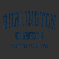 Burlington North Dakota Nd Vintage Athletic Sports Design Baby Bodysuit | Artistshot