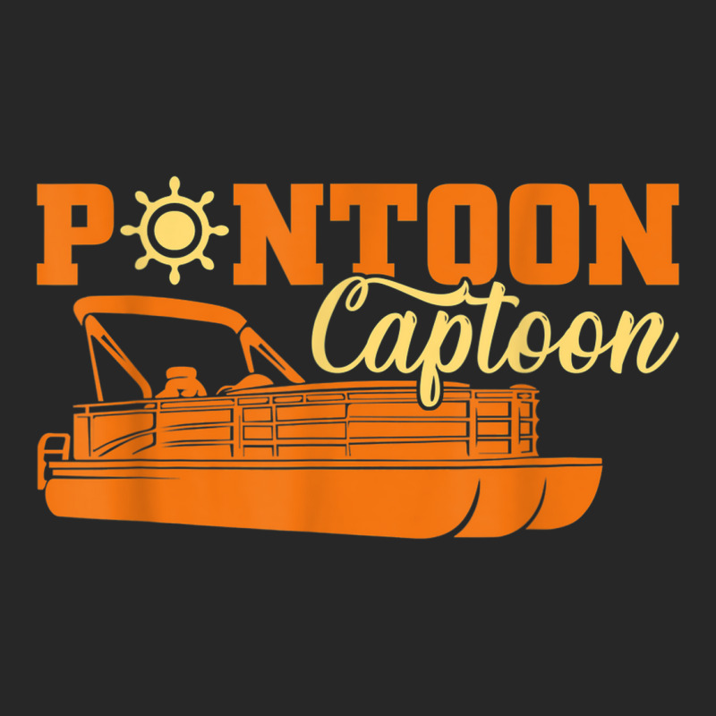 Camping Pontoon Captoon Boat Captain Mens Lake Funny T Shirt Men's T-shirt Pajama Set | Artistshot