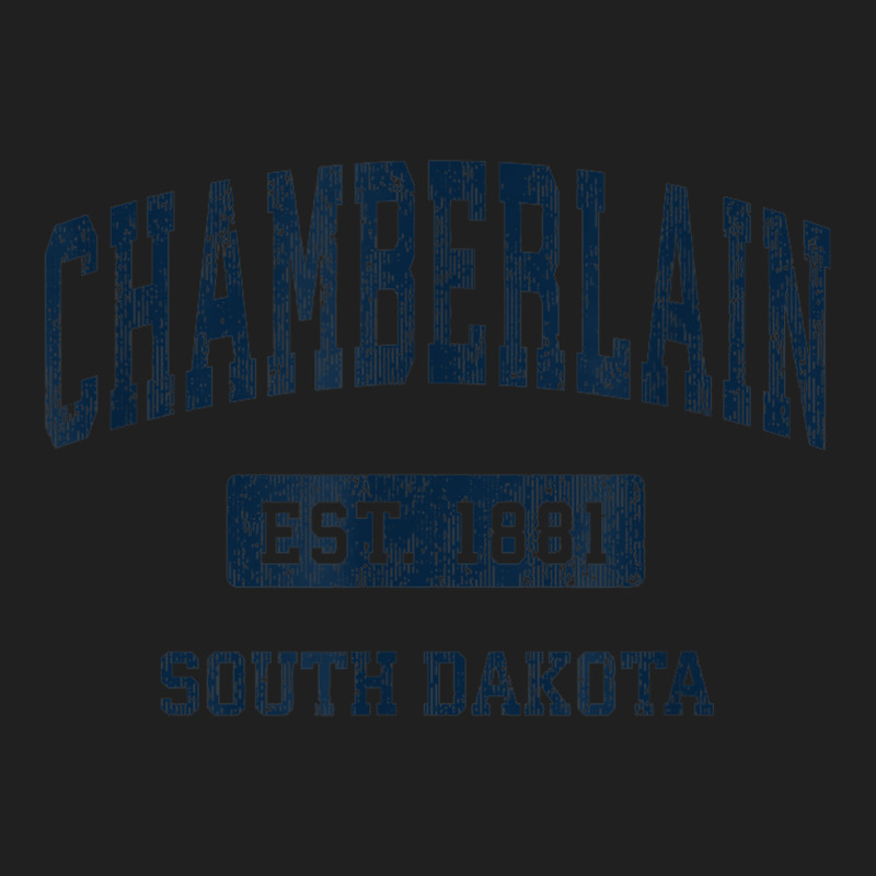 Chamberlain South Dakota Sd Vintage Athletic Sports Design Ladies Polo Shirt by Dapper | Artistshot