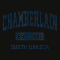 Chamberlain South Dakota Sd Vintage Athletic Sports Design Scorecard Crop Tee | Artistshot