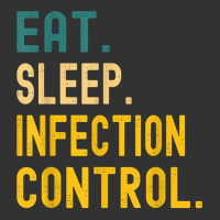 Vintage Retro Sunset Eat Sleep Infection Control T Shirt Baby Bodysuit | Artistshot