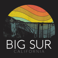 Big Sur California Beach Central Coast Retro Forest Camping T Shirt T-shirt | Artistshot