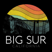 Big Sur California Beach Central Coast Retro Forest Camping T Shirt Kids Cap | Artistshot