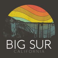 Big Sur California Beach Central Coast Retro Forest Camping T Shirt Bucket Hat | Artistshot