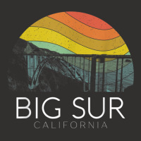 Big Sur California Beach Central Coast Retro Forest Camping T Shirt Champion Hoodie | Artistshot