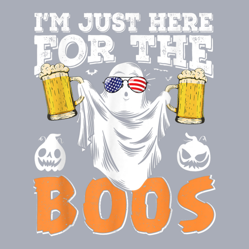 Im Just Here For The Boos Halloween Ghost Drink Beer Costume Tank Dress by Stunner | Artistshot