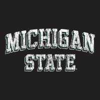 Michigan State Spartans Retro Arch T-shirt | Artistshot