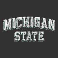 Michigan State Spartans Retro Arch Vintage Hoodie And Short Set | Artistshot