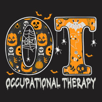 Ot Occupational Therapy Therapist Halloween Ota Spooky T-shirt | Artistshot