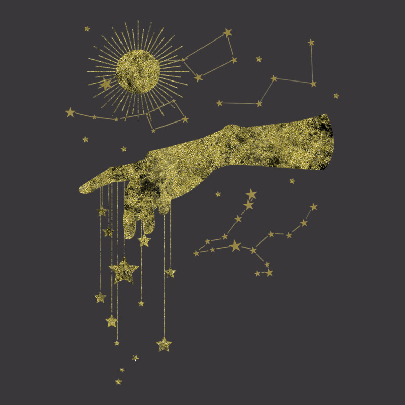 Gold Divine Hand, Celestial Magic, Stars And Space Galaxy T Shirt Ladies Curvy T-Shirt by cm-arts | Artistshot