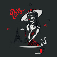 Paris Girl Women's Triblend Scoop T-shirt | Artistshot