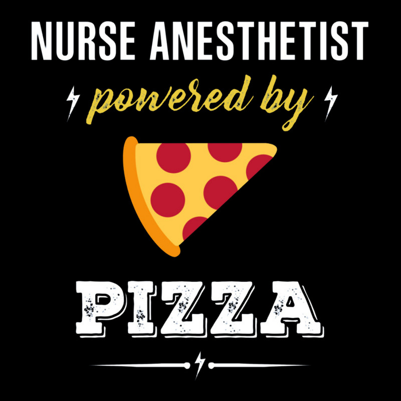 Nurse Anesthetist Powered By Pizza Funny Gift Adjustable Cap | Artistshot