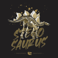 Stegosaurus Skeleton Paleontologist Fossil Dino Lovers T-shirt | Artistshot