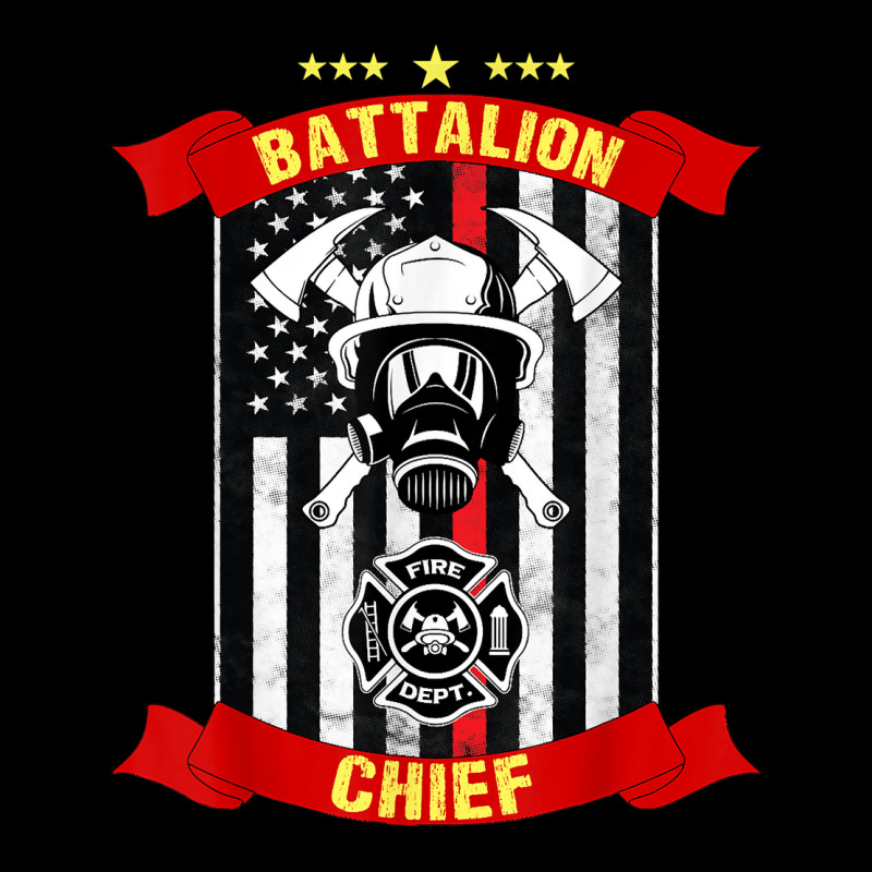 Battalion Chief American Firefighter Fireman Hero Design Women's V-Neck T-Shirt by KaydenLivingston | Artistshot