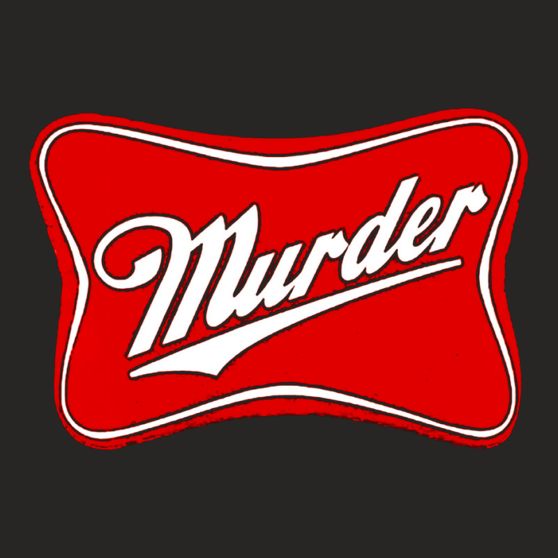 custom-murder-murders-murder-vintage-murder-art-murder-painting-the-murd-ladies-fitted-t