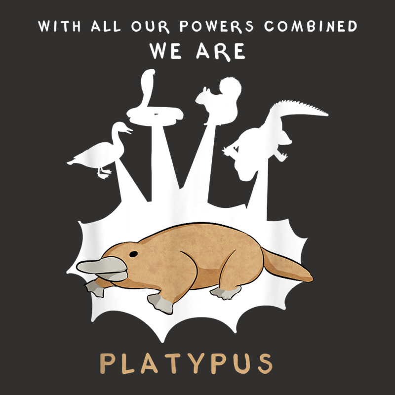 With Our Powers Combined We Are Platypus - Funny Champion Hoodie by LaynieWash | Artistshot