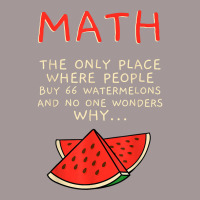 Math And Watermelons Mathematics Calculation Numbers T Shirt Vintage Short | Artistshot