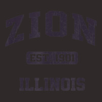 Zion Illinois Il Vintage State Athletic Style Racerback Tank | Artistshot