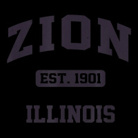 Zion Illinois Il Vintage State Athletic Style Maternity Scoop Neck T-shirt | Artistshot