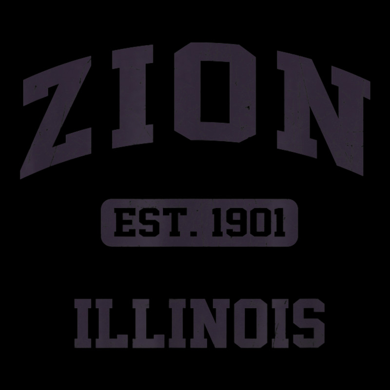 Zion Illinois Il Vintage State Athletic Style Legging by Clinical | Artistshot