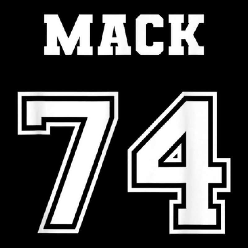 Jersey Style Mack Name Nickname 1974 74 Birthday Toddler Sweatshirt by Amenity | Artistshot