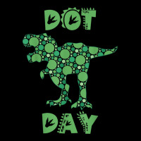 International Dot Day Green Polka Dot T Rex Dinosaur Kids Kids Cap | Artistshot