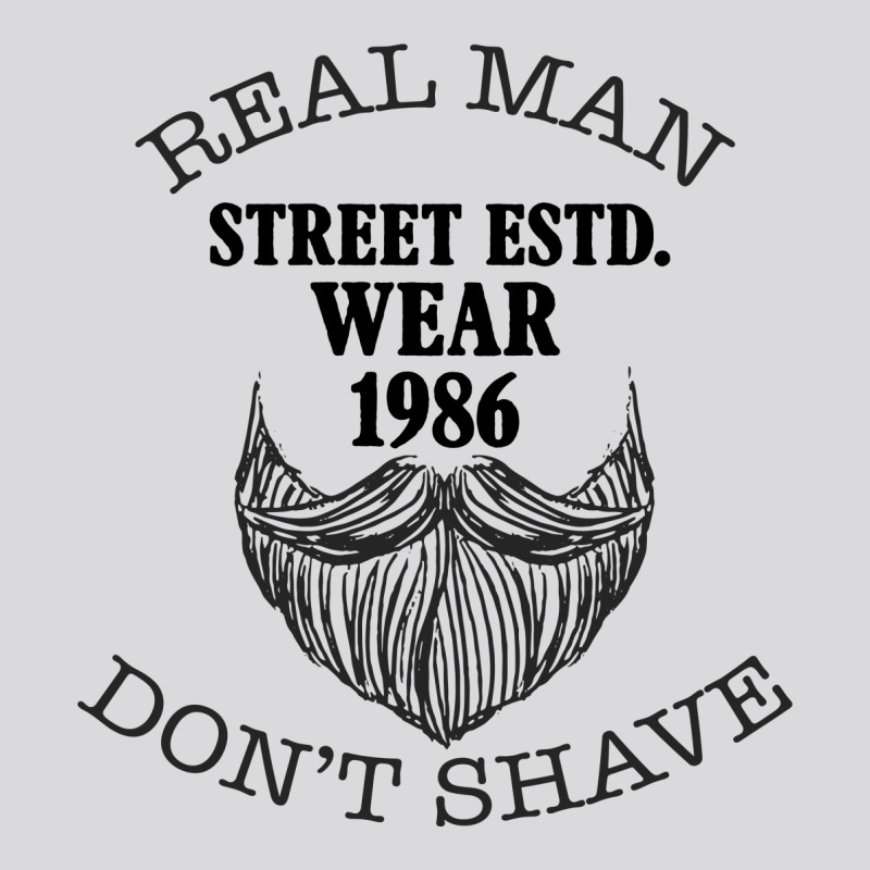 Real Man Don't Shave Women's Triblend Scoop T-shirt by autlu2024 | Artistshot