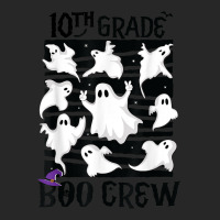 10th Grade Boo Crew Teacher Student Team Spooky Babe Ghost Women's Pajamas Set | Artistshot