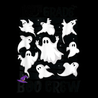 10th Grade Boo Crew Teacher Student Team Spooky Babe Ghost Women's V-neck T-shirt | Artistshot