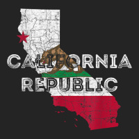 Californian Map And Flag Souvenir   Distressed California T Shirt 3/4 Sleeve Shirt | Artistshot