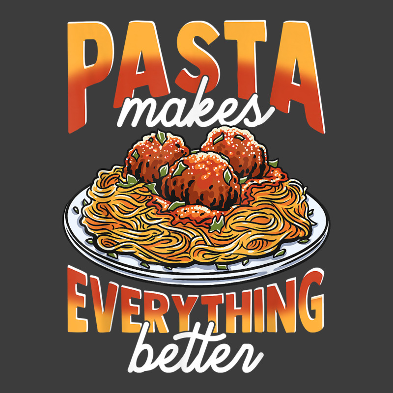 Pasta Makes Everything Better Meatballs Spaghetti Sauce Life T Shirt Men's Polo Shirt by cm-arts | Artistshot