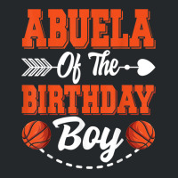 Abuela Of The Birthday Boy Basketball Matching Family Party Crewneck Sweatshirt | Artistshot